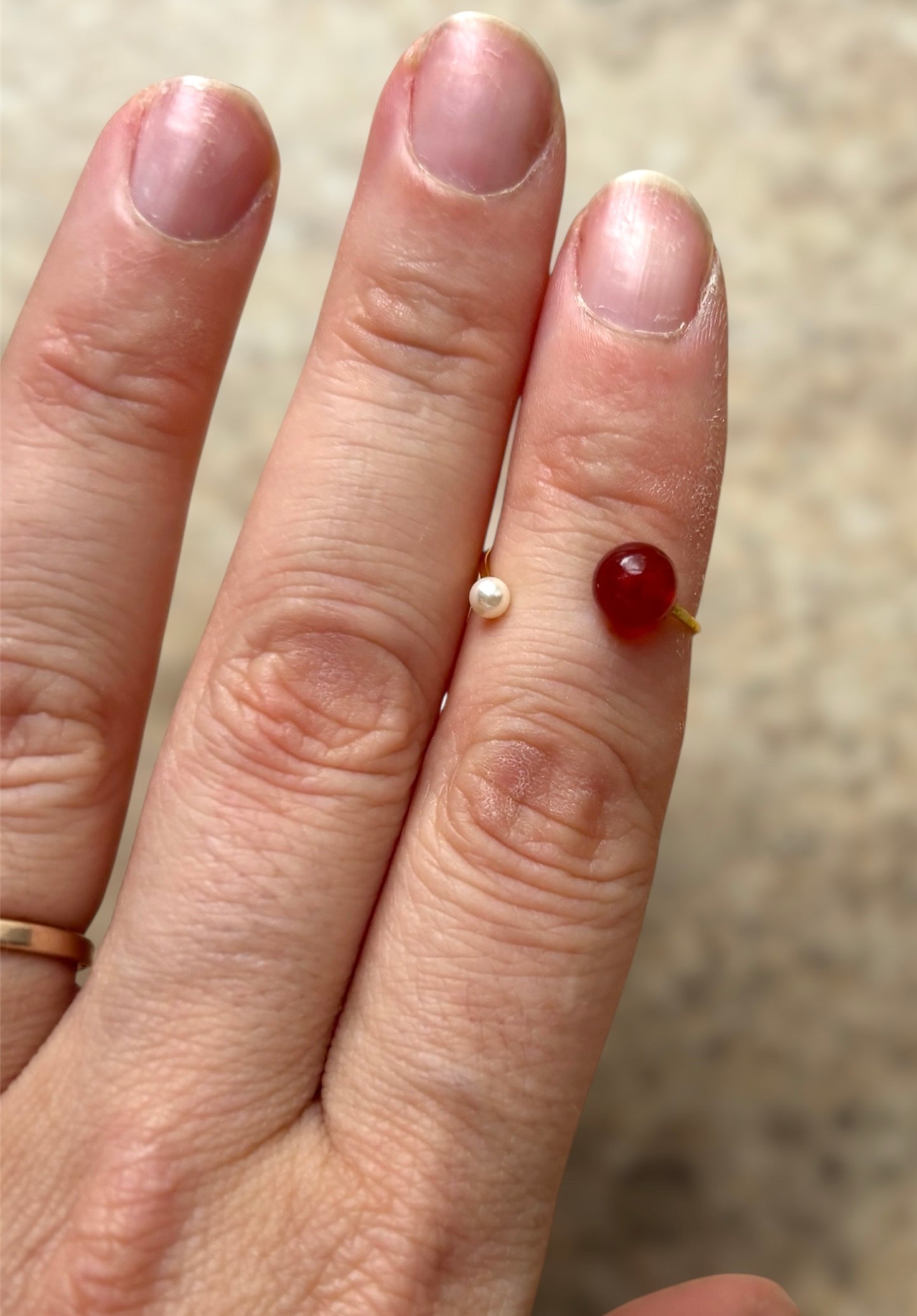 Håndlavet strikkering