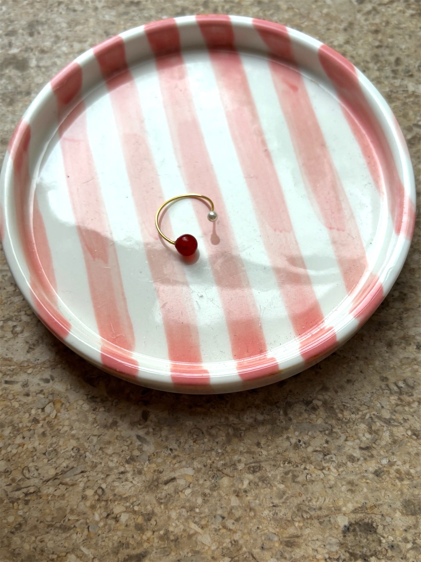 Håndlavet strikkering