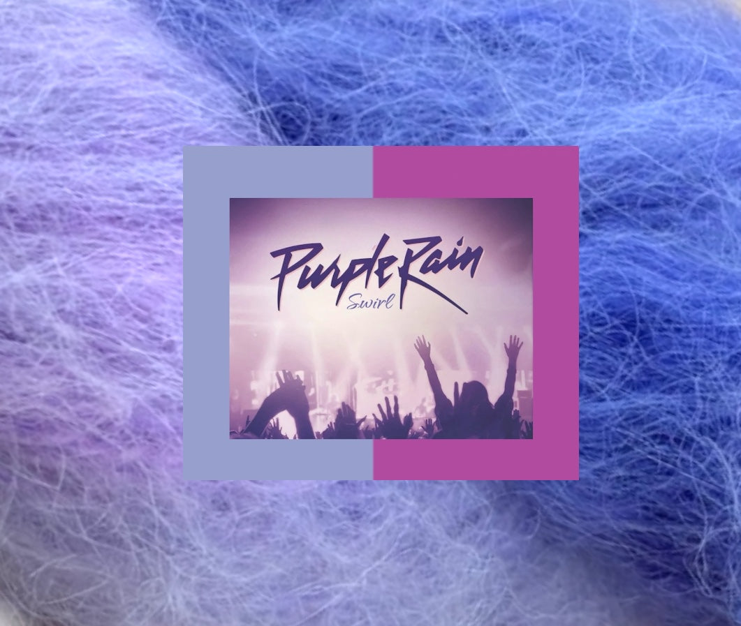 Purple rain swirl