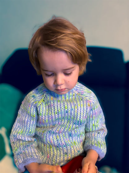 Paloma sweater junior strikkekit- med gratis opskrift