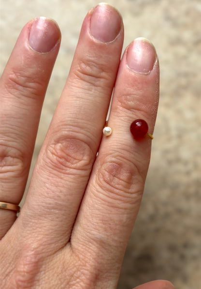 Håndlavet strikkering