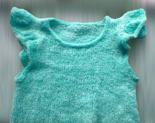 Augusta Flæsetop Mini af Irene Nielsen, Garnkit