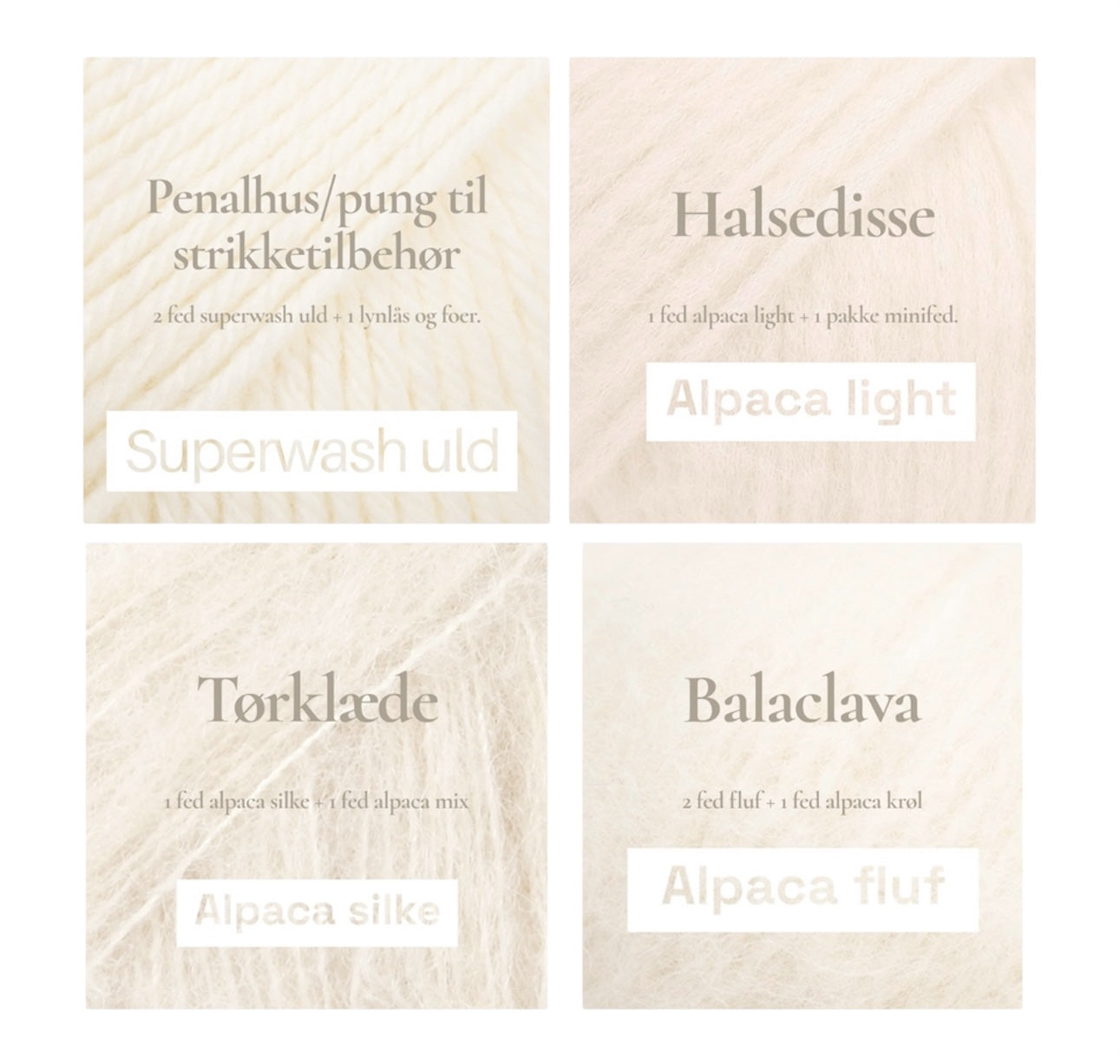 CHUNKIIkrea adventkalender 2025, vælg selv farve kombi